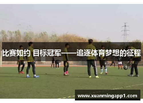 比赛如约 目标冠军——追逐体育梦想的征程